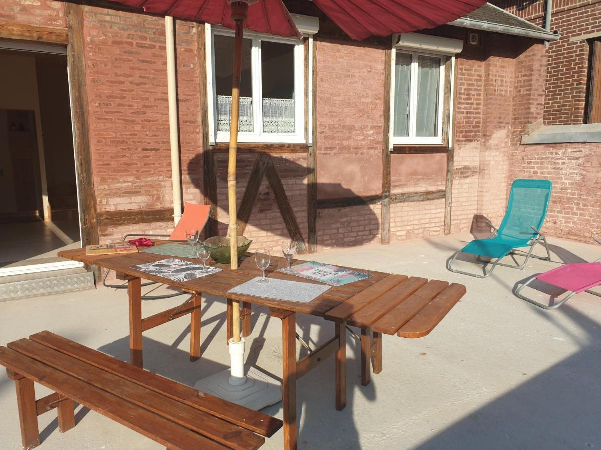 Notre Nid - Grande Terrasse Privee En Bord De Mer, Au Coeur Du Quartier Historique Du Treport ! Wifi Le Treport Ngoại thất bức ảnh